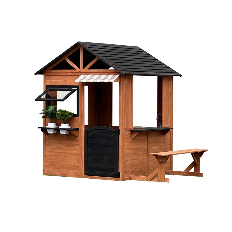 Drewniany domek dla lalek dla  – Kids Outdoor Climbing Frame recenzja i cena