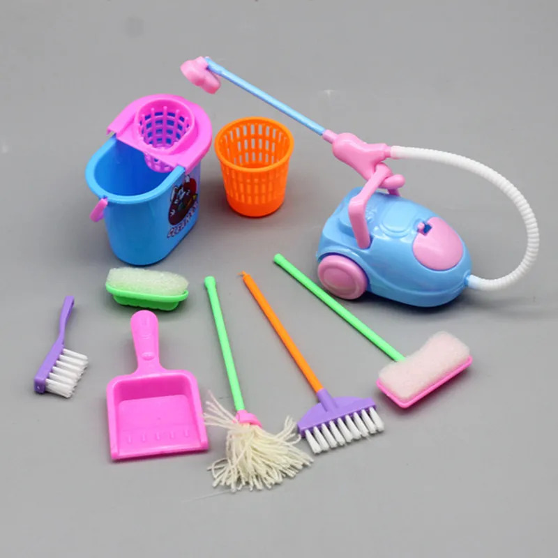 9 SZT. Miniaturowe akcesoria d – Kids Outdoor Broom recenzja i cena