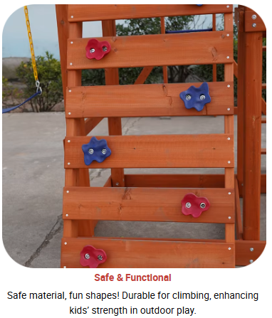 Wytrzymałe elementy do zabawy, – Kids Outdoor Climbing Frame recenzja i cena