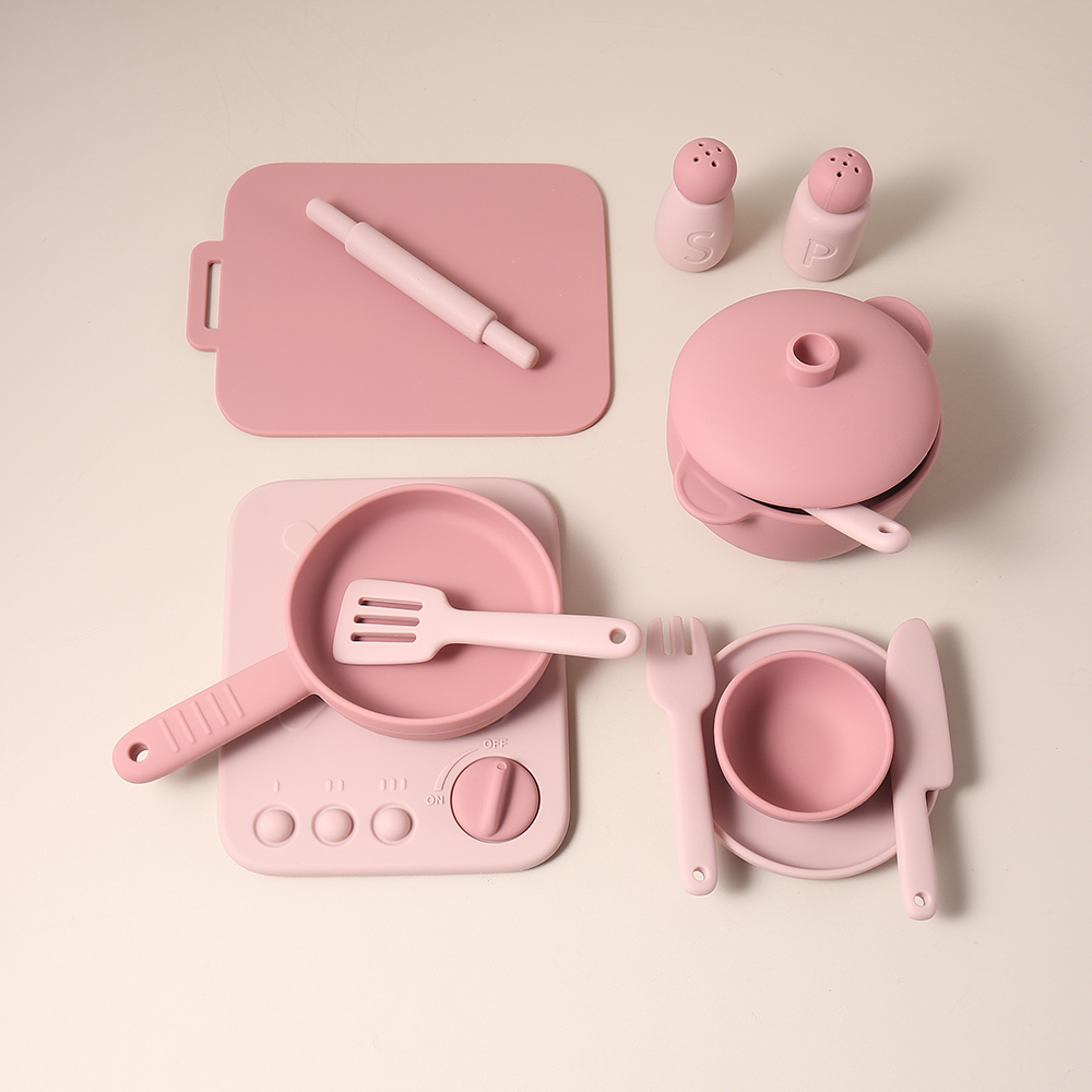 13-częściowy silikonowy zestaw – Kids Outdoor Kitchen Accessories recenzja i cena